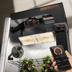 Spider Farmer SF2000-EVO smart grow tent with LED lights and ventilation system — compact design for efficient indoor gardening